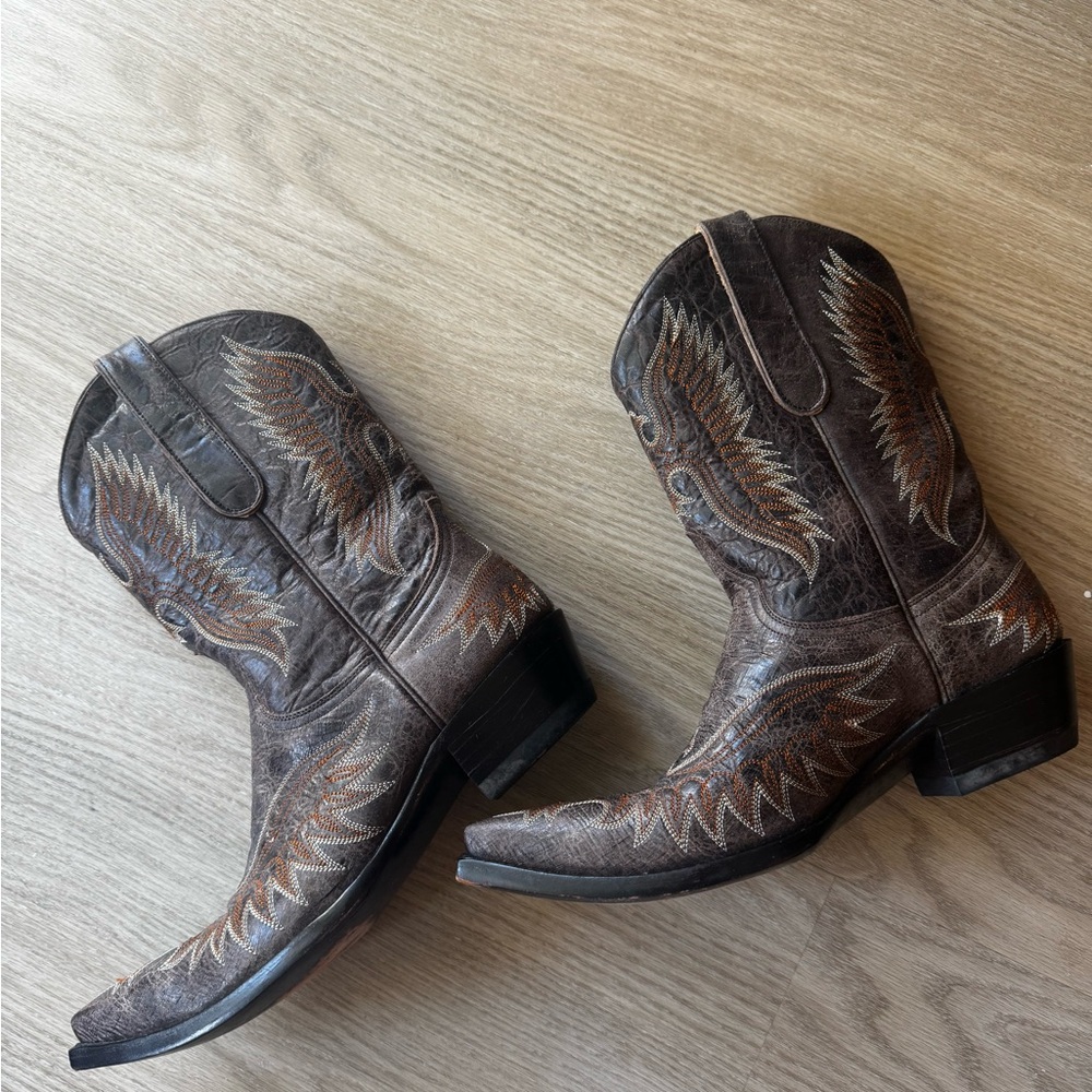 OLD GRINGO Authentic cowboy boots with BROWN 8.5